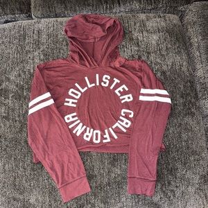 Large crop hoodie